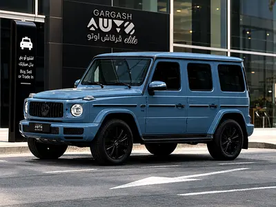 2022 Mercedes-Benz G 500 — Special Order — MANUFAKTUR Chinablau — GCC Specs