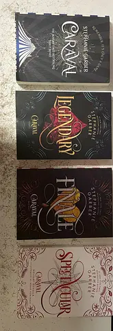 Caraval 4-book complete collection (perfect condition)- 90 aed