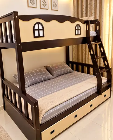 Brand new Solid wood Family bunker bed Available