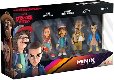 STRANGER THINGS - Eleven, Dustin, Hopper, Max