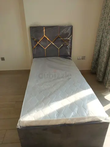 Single bed frame with mattress - good condition