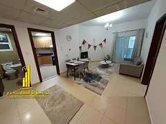 🏢 Fully furnished 1-bedroom apartment with a living room for monthly rent in Al Nuaimiya 3, near 