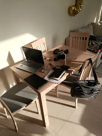 Dinning table 4 chairs for sale