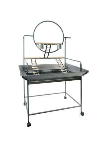 BRAND NEW Large Parrot Playstand Gym with Wheels