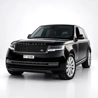 👑 Range Rover Vogue 👑 V8 2024 | Black Elegance | Luxury Rental Dubai -