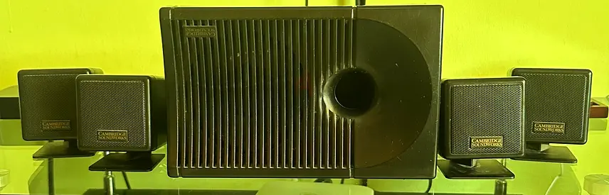 Cambridge SoundWorks 5.1 Speaker Set with Subwoofer - Good Working Condition
