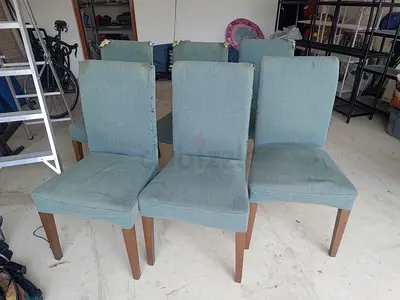 6x free dining chairs