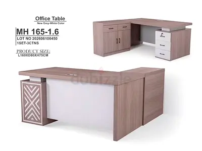 Executive Office Desk L Shape Table Available
