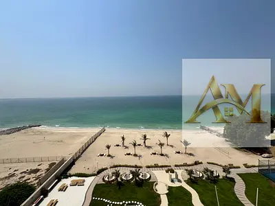 |Private Beach |Luxurious Beachfront 3BR + Maids Room | || Chiller Free || 2 Car Parkings || All Amenities Free