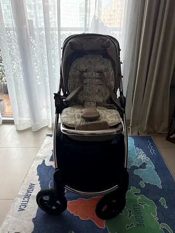 Compact standard baby stroller in good condition
