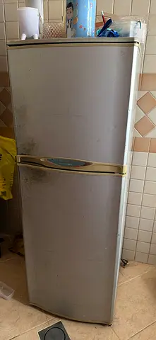 Used double-door refrigerator - 2-door fridge, working condition