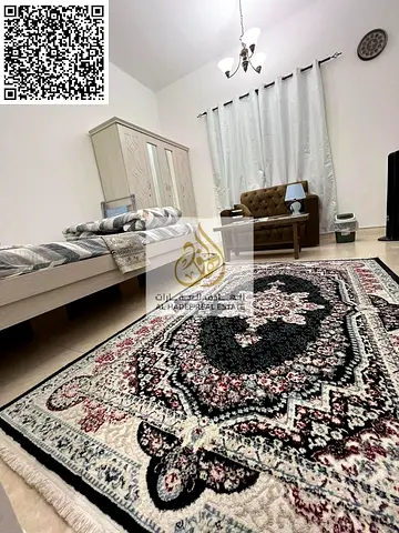 Furnished studio for rent Al Rashidiya 2 All bills included Rent: 2,600 AED per month Security deposit: 500 AED