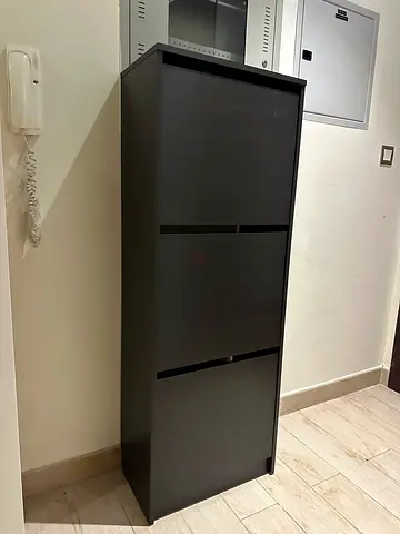 Shoe Cabinet with 3 Compartments