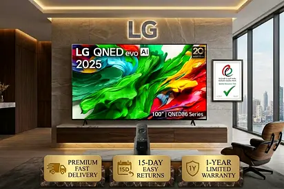 LG 100 inch QNED86 Series Smart TV - QNED evo AI 2025 -