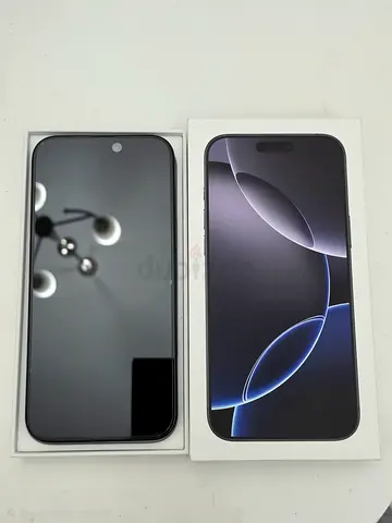 iPhone 16 pro max 256 GB Black Titanium