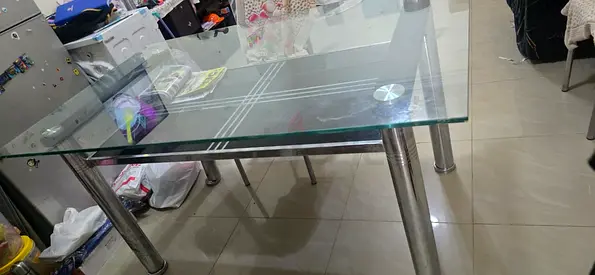 Dining table without chair