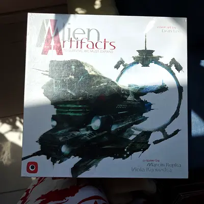 Alien Artifacts Strategy Board Game | Brand New & Factory Sealed | Ages 10+
