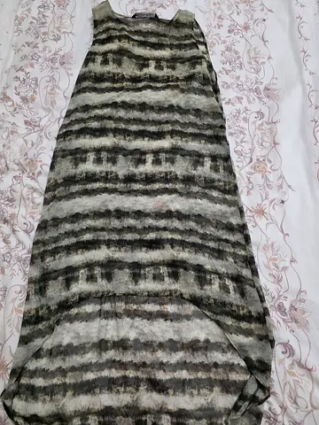 Lightweight striped maxi dress, size S