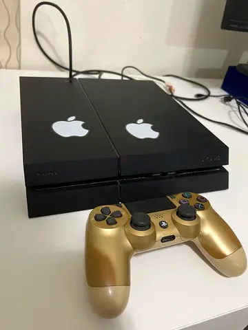 Sony PS4 Original 500GB +Golden Controller – Good Condition