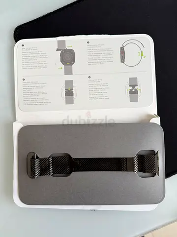 Apple Watch Band - Milanese Loop - 49mm - Black - Large