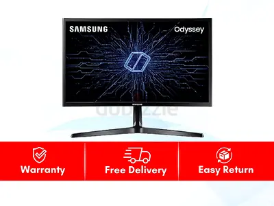 Samsung 24 Inch Curved Gaming Monitor | 144Hz | AMD FreeSync | Full HD | LC24RG50F | Warranty