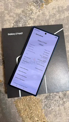 Samsung Galaxy Z Fold 7 16/1TB TDRA with Box