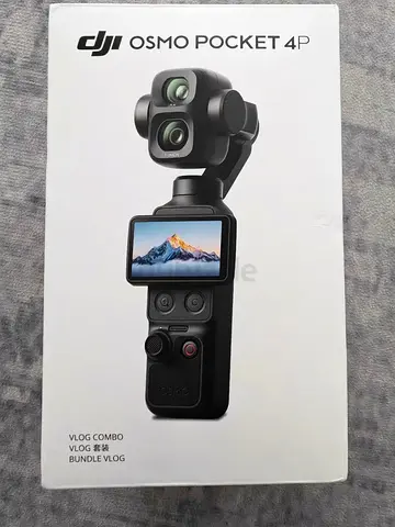 DJI Osmo Pocket 4P Vlog Combo (sealed box) - Pocket Gimbal Camera