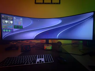 Samsung Odyssey G9 49" G95C Dual QHD 240Hz 1ms Gaming Monitor (LS49CG954EMXUE) – GCC Spec | 1000R