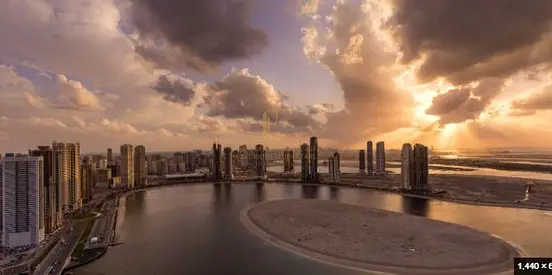 🏡 For Sale: 3-Bedroom Apartment in Al Alia Tower – Al Khan Lagoon 🌊
