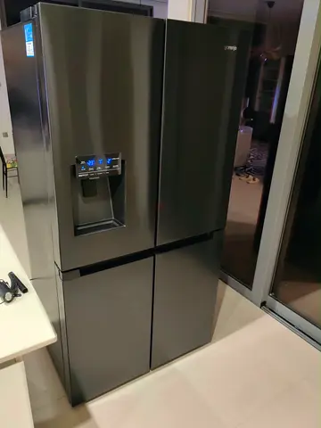 Gorenje 4 Doors French Refrigerator with Water and Ice Dispenser NRM9181SBI