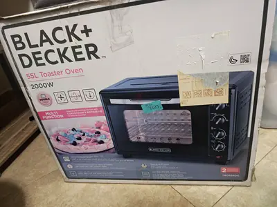 Black+Decker 55L 2000W Toaster Oven - Unused in Box