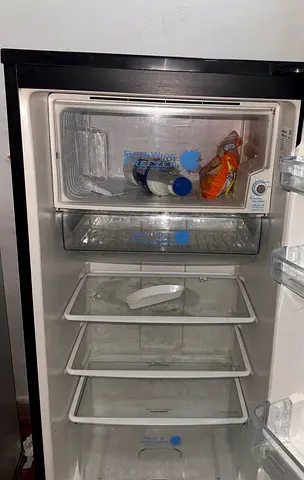 Used Single Door Refrigerator with Freezer - Good Working Condition - Moving out