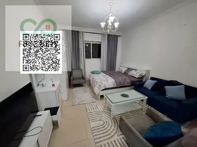 🏡🔥 Furnished Studio for Monthly Rent in Ajman 🔥🏡 ✨ An excellent opportunity to live in a prime location directly opposite Ajman City Centre!