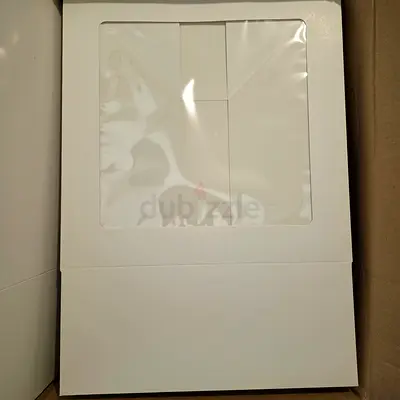 24 pieces White Cake box 8*8*5"