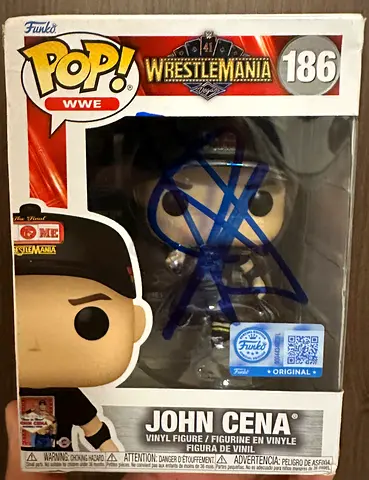 Signed John Cena Funko Pop