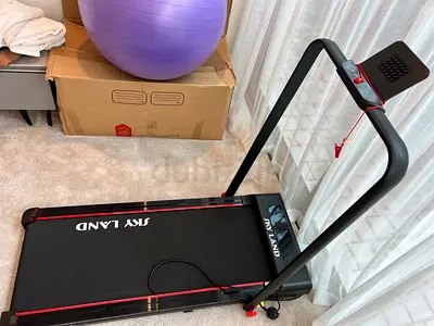Compact Sky Land Foldable Treadmill - walking machine