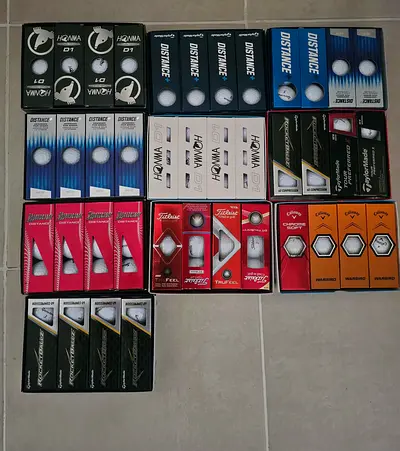 Lot of Mixed Golf Balls — Multiple Brands (New)