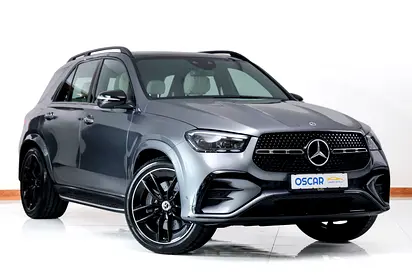 2025 Mercedes-Benz GLE 450 4MATIC GCC Gargash warranty and service 5 years or 105000km