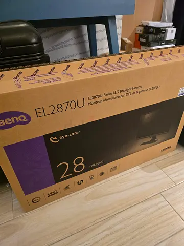 BenQ EL2870U 28-inch 4K Monitor (Used in Box)