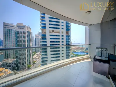 Upgraded | Sea & Marina View | Fully Furnished
