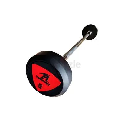 Barbell 20KG Black - Fixed Weight Barbell for Strength Training, Weightlifting - Brand new