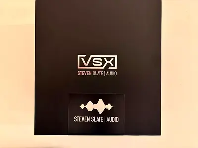 Steven Slate VSX Professional Studio Headphones & Audio Interface (Used Once)