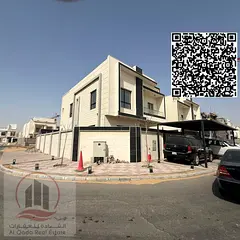 Corner villa for annual rent in Al Yasmeen – 5 master bedrooms