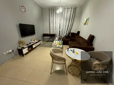 Fully Furnished 1BR Master Apartment for Rent in City Tower Al Nuaimiya 2 Ajman - Open Kitchen, 2 Baths, Balcony, Free Parking, Rent 31K (4 Cheques)