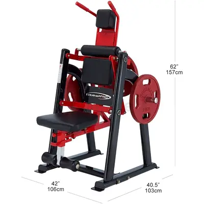 Plate Loaded Abdominal Crunch Machine for Core Strength Training & Gym Workouts - Brand New