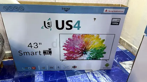 Led tv smart 43 inch framless tv us4