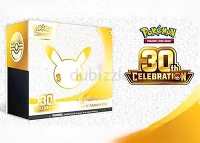 Pokémon TCG 30th Celebration Elite Trainer Box (Sealed) - Pikachu Gold Edition