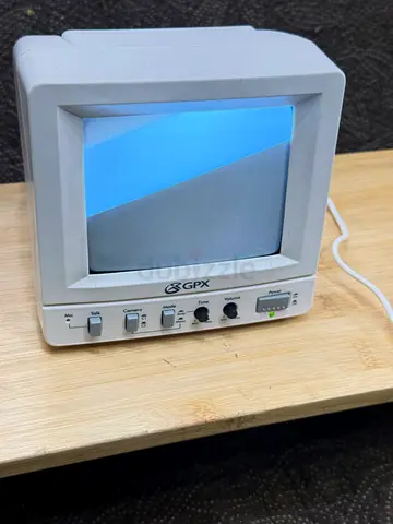 Compact GPX CRT Monitor - Small Desktop Display (Working)