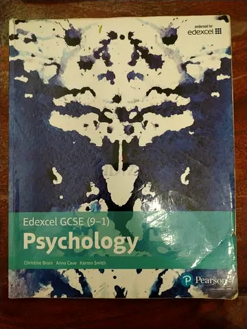 Edexcel GCSE (9-1) Psychology textbook (Pearson)