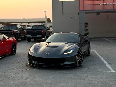 Corvette C7 Stingray Z51 GCC spec, single owner full dealership service history no accident or paint
